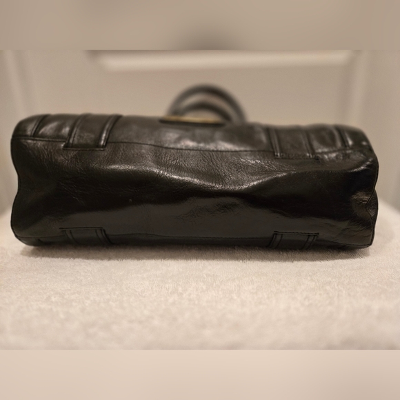 Cole Haan Black Leather Handbag Shoulder bag - Picture 3 of 8